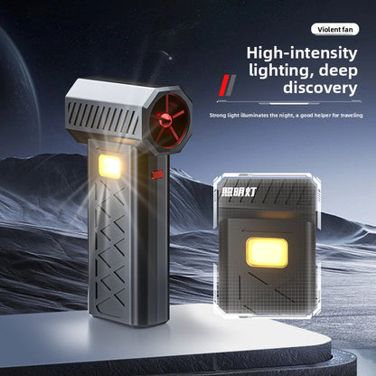 Red High Power Portable Jet Fan Air Blower 130000 RPM Electric Duster for Snow Removal Car Drying Camping and Outdoor Cleaning Wahtrends