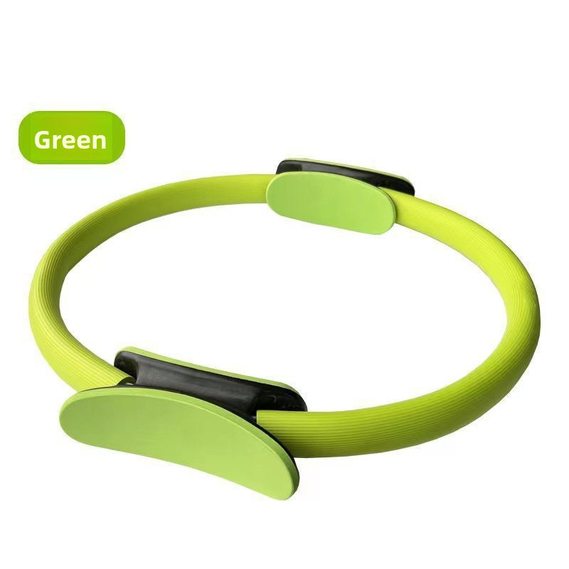 Green Pilates Ring Exercise Tool – High-Elasticity Yoga Ring for Core Strength, Postpartum Recovery, Glute Toning & Full-Body Workout (Unisex) Wahtrends