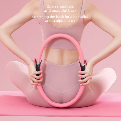 Green Pilates Ring Exercise Tool – High-Elasticity Yoga Ring for Core Strength, Postpartum Recovery, Glute Toning & Full-Body Workout (Unisex) Wahtrends