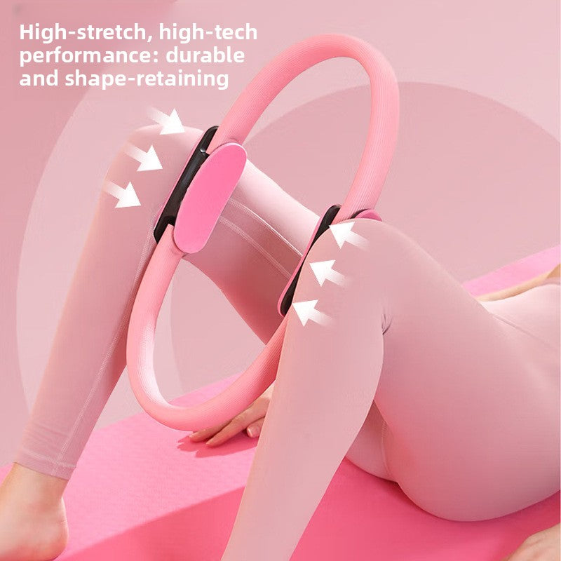 Green Pilates Ring Exercise Tool – High-Elasticity Yoga Ring for Core Strength, Postpartum Recovery, Glute Toning & Full-Body Workout (Unisex) Wahtrends