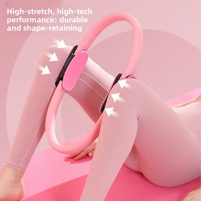 Green Pilates Ring Exercise Tool – High-Elasticity Yoga Ring for Core Strength, Postpartum Recovery, Glute Toning & Full-Body Workout (Unisex) Wahtrends