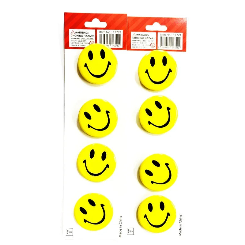 Smiley face badges - Small 3cm - Wahtrends