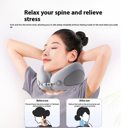 Traveling Pillow Neck Pillow Neck Portable Latex CJ