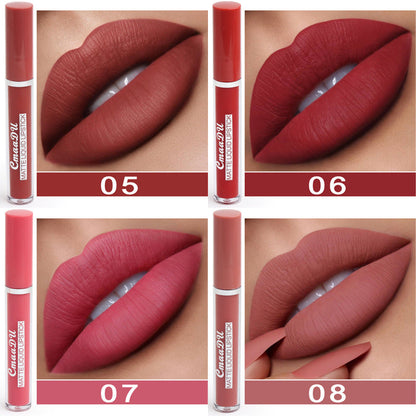 Women's Non-stick Cup Waterproof Matte Lipstick CJ