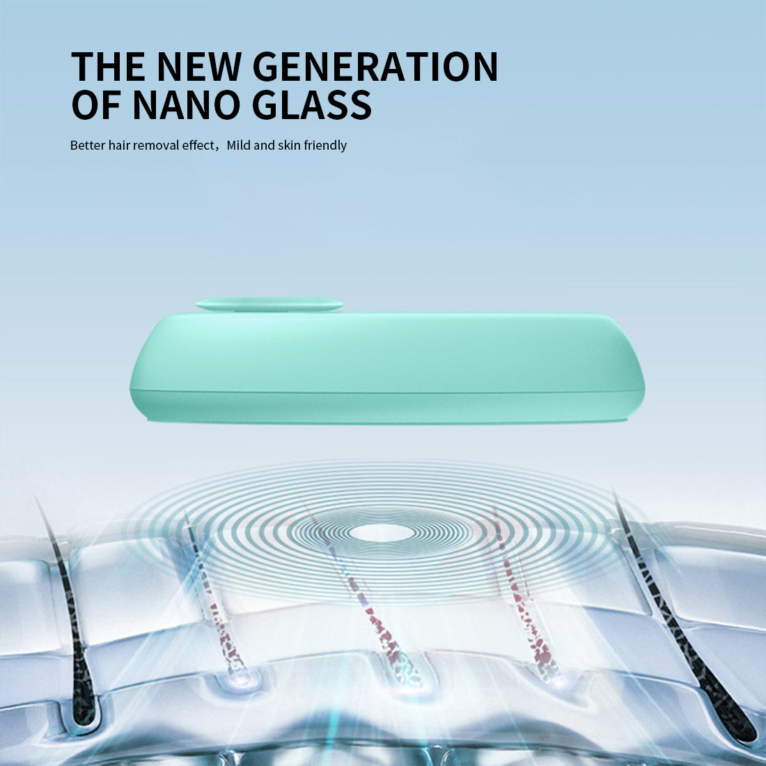 Reusable Crystal Hair Remover for Smooth Skin