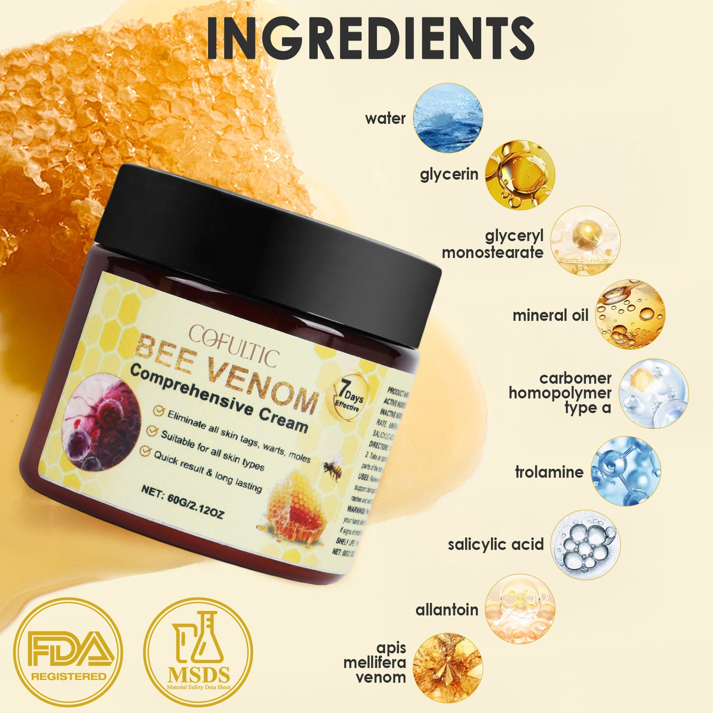 Bee Venom Hydrating Face & Body Cream