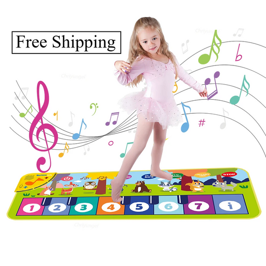 Piano Mat for Kids – Musical Floor Keyboard & Interactive Toddler Dance Toy AE