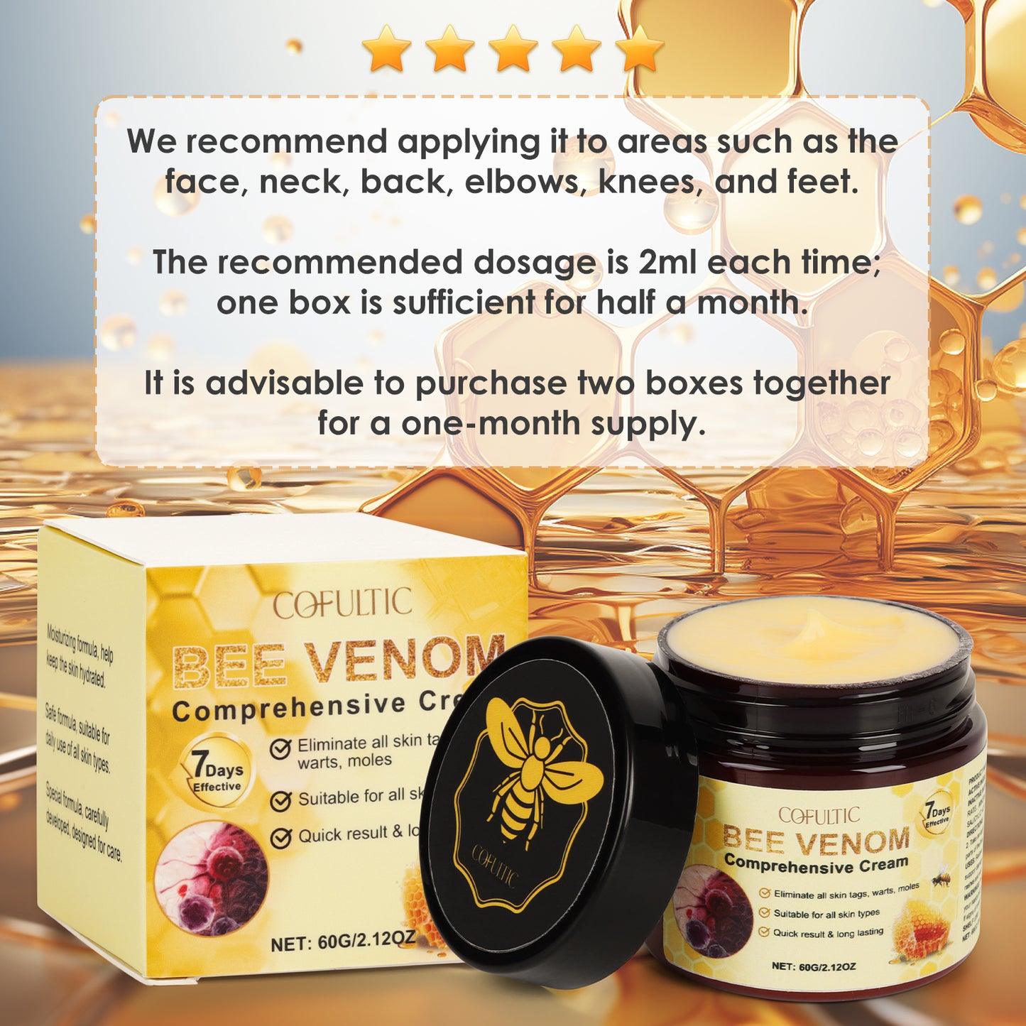 Bee Venom Hydrating Face & Body Cream